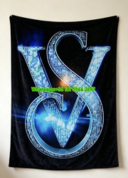 Victoria's Secret Flannel Throw Blanket, VS Soft Sofa Blanket V231